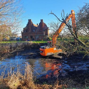 Pond Clearing